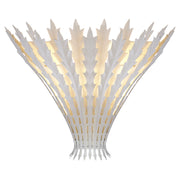 Hampton One Light Wall Sconce in Plaster White