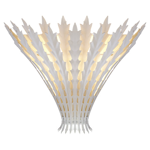 Hampton One Light Wall Sconce in Plaster White