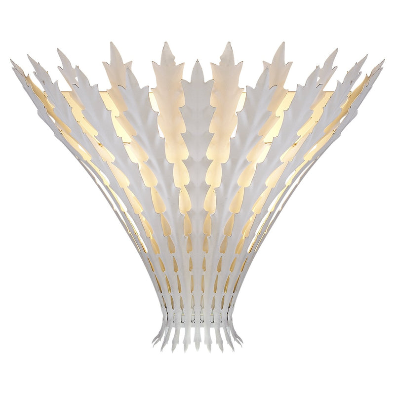 Hampton Wall Sconce in Plaster White
