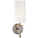 drunmore One Light Wall Sconce in Polished Nickel