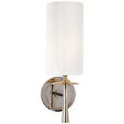Drunmore Single Wall Sconce in Polished Nickel