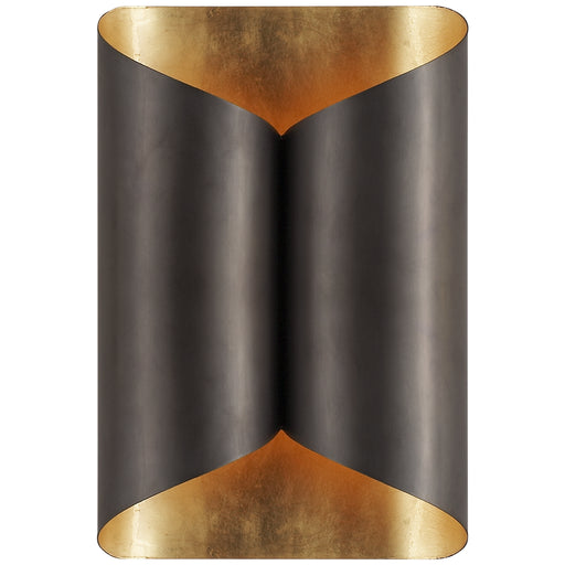 selfoss Two Light Wall Sconce in Bronze