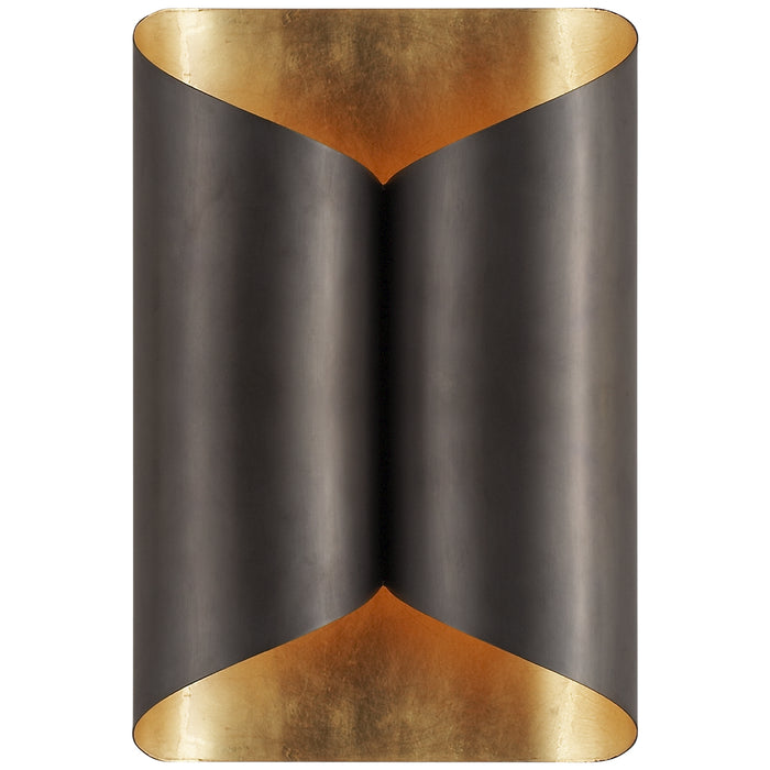 selfoss Two Light Wall Sconce in Bronze