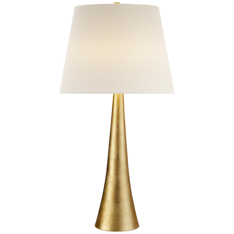 Dover One Light Table Lamp in Gild