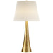 Dover One Light Table Lamp in Gild