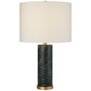 Cliff Marble Table Lamp in Green Marble