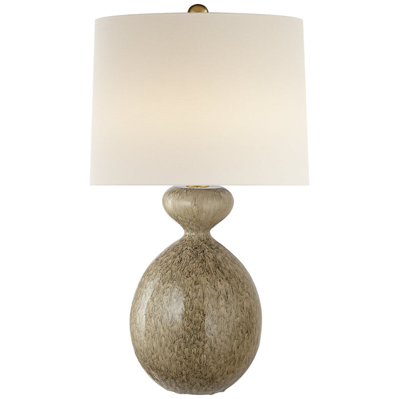Gannet Table Lamp in Marbleized Sienna