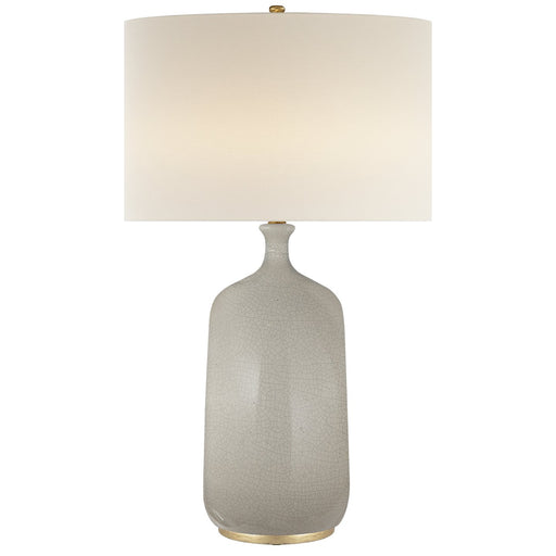 Culloden Table Lamp in Bone Craquelure