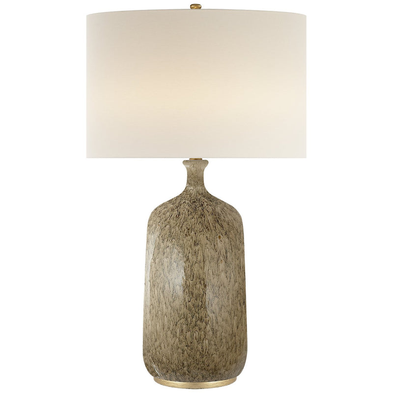 Culloden Table Lamp in Marbleized Sienna