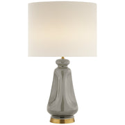 Kapila 2-Light Table Lamp in Shellish Gray
