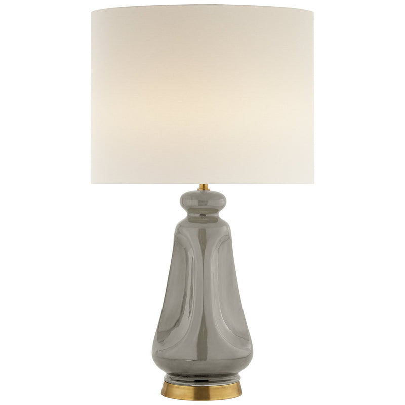 Kapila 2-Light Table Lamp in Shellish Gray