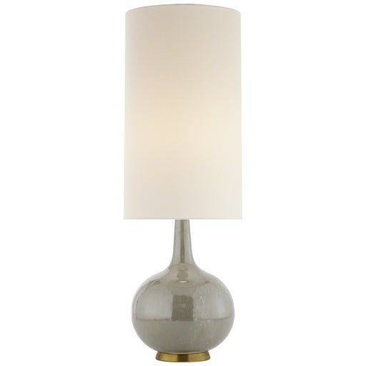 hunlen One Light Table Lamp in Shellish Gray