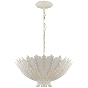 Hampton Small 3-Light Pendant in Plaster White