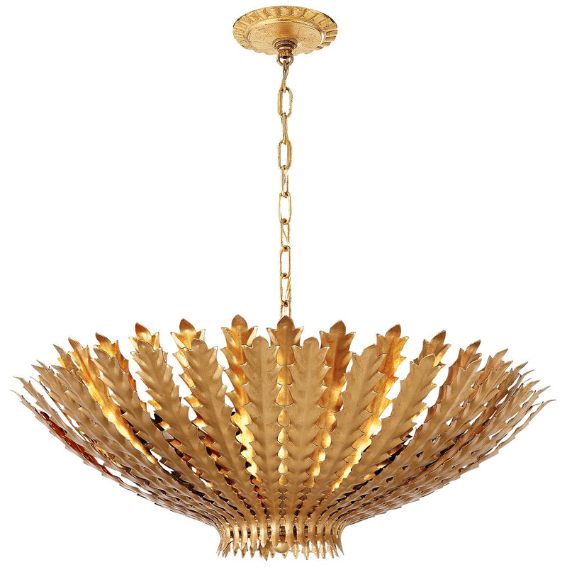 Hampton Medium 6-Light Pendant in Gild