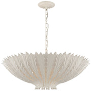 Hampton Medium 6-Light Pendant in Plaster White