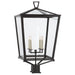 DarlanaO Four Light Post Lantern in Bronze