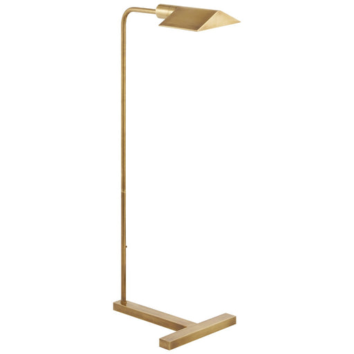 William Pharmacy Floor Lamp in Hand-Rubbed Antique Brass