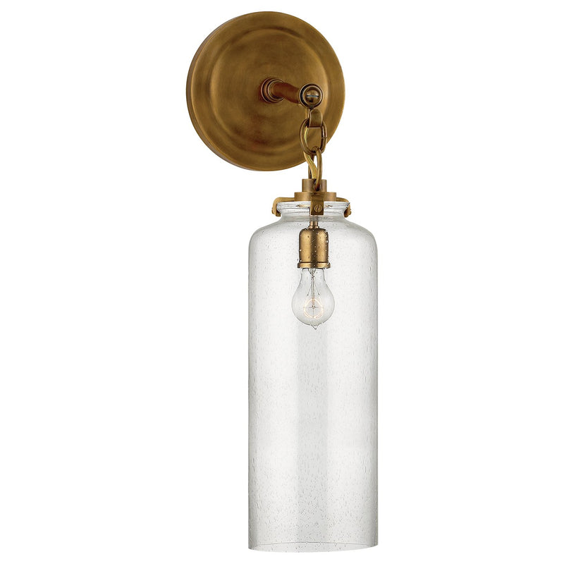 Katie Small Acorn Wall Sconce in Hand-Rubbed Antique Brass