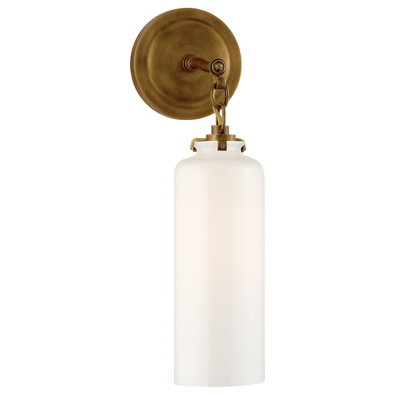 Katie Small Acorn Wall Sconce in Hand-Rubbed Antique Brass