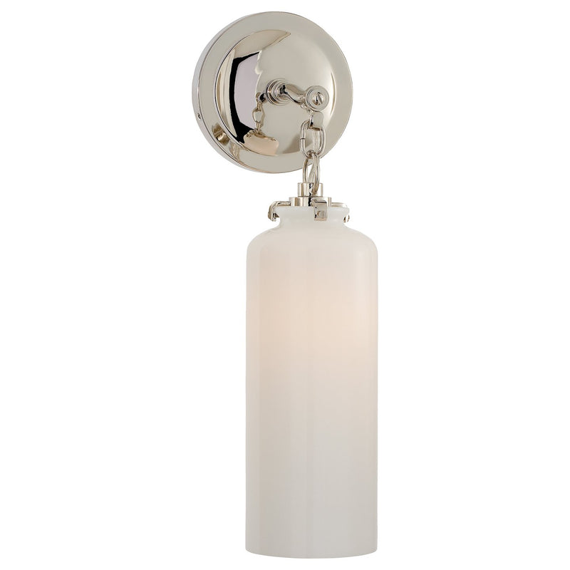Katie Small Acorn Wall Sconce in Polished Nickel