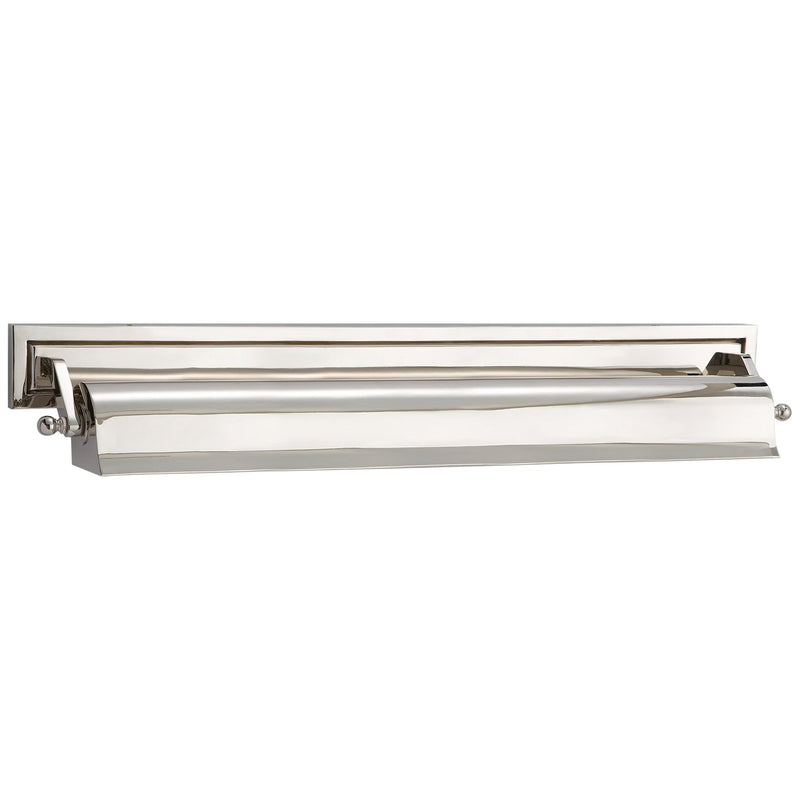 Library 22" 2-Light Picture Light in Polished Nickel