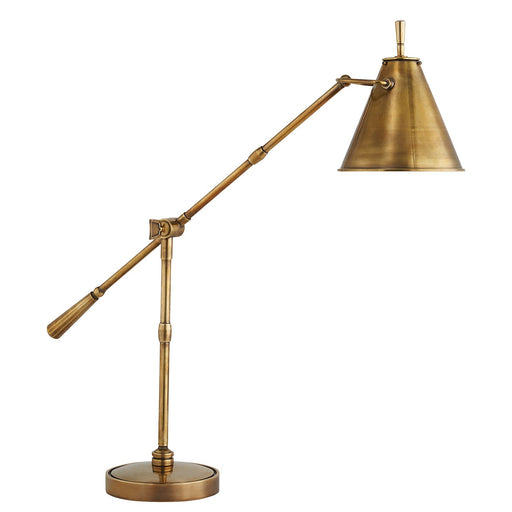 Goodman Desk Lamp in Hand-Rubbed Antique Brass
