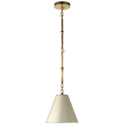 Goodman Petite Mini Pendant in Hand-Rubbed Antique Brass