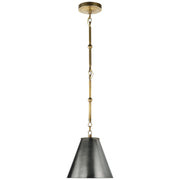 Goodman Petite Mini Pendant in Hand-Rubbed Antique Brass