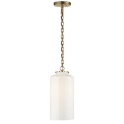 Katie Acorn Pendant in Hand-Rubbed Antique Brass