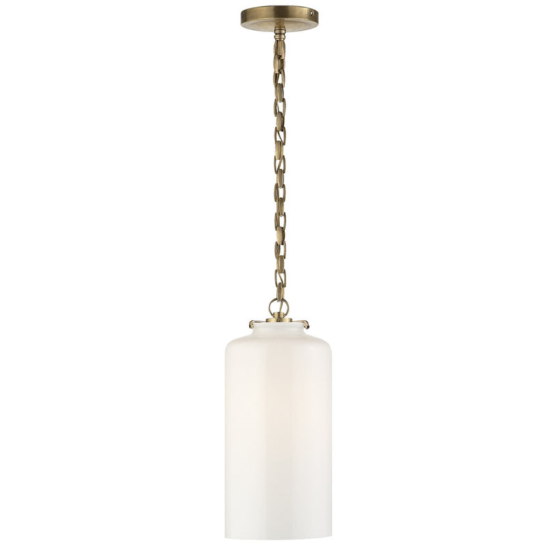 Katie Acorn Pendant in Hand-Rubbed Antique Brass