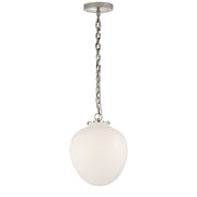 Katie Acorn Pendant in Polished Nickel