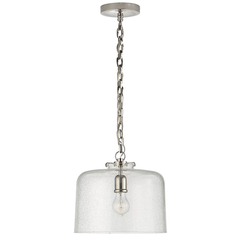 Katie Acorn Pendant in Polished Nickel