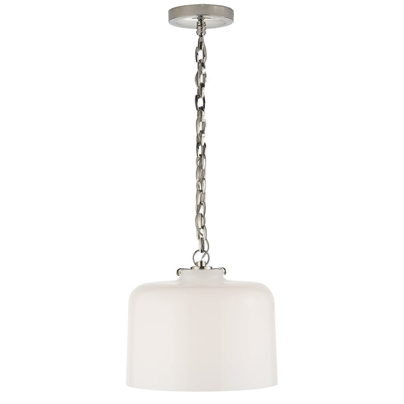 Katie Acorn Pendant in Polished Nickel