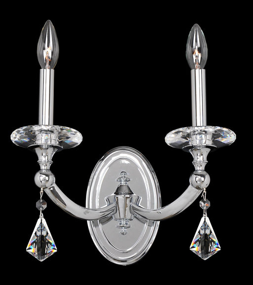 Floridia 2-Light Wall Sconce in Polished Chrome