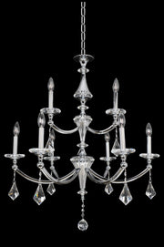 Floridia 9-Light Chandelier in Polished Chrome
