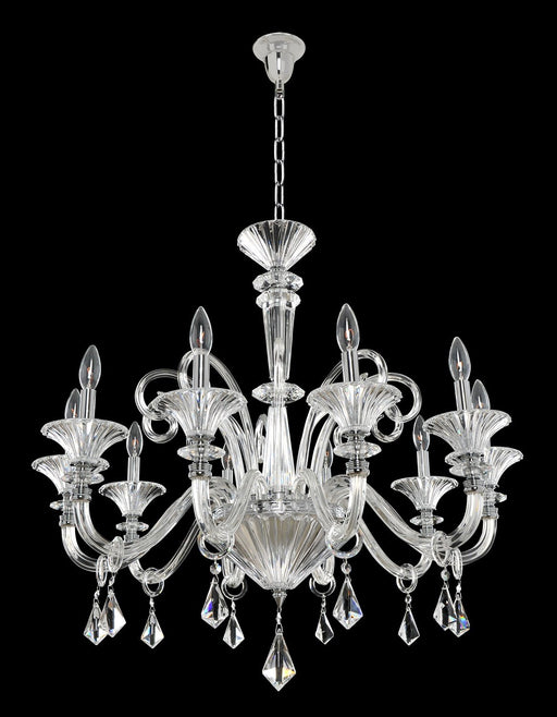 Chauvet 10-Light Chandelier in Polished Chrome