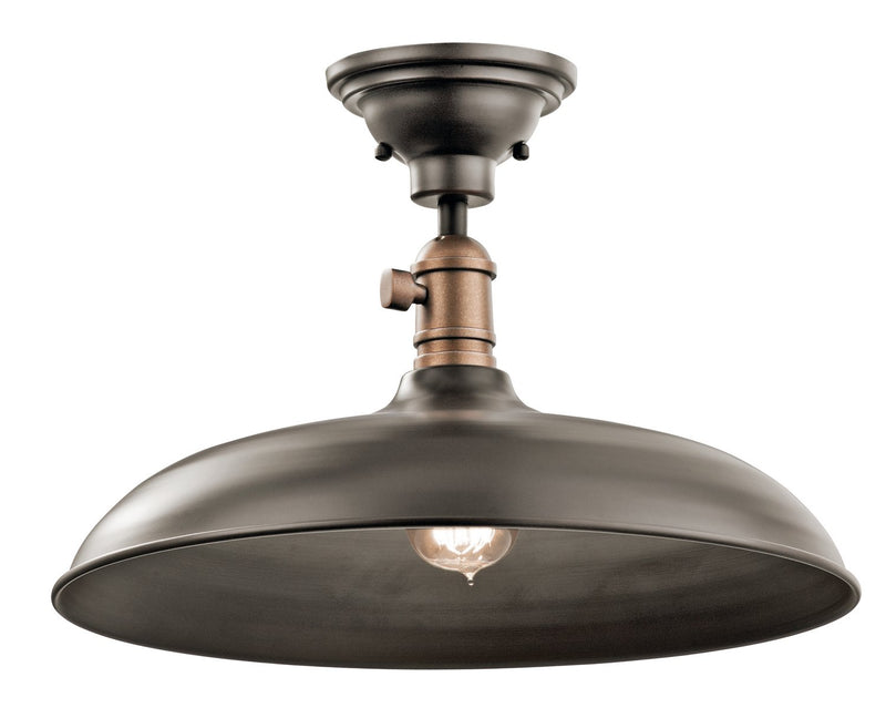 Cobson 16" Pendant in Olde Bronze