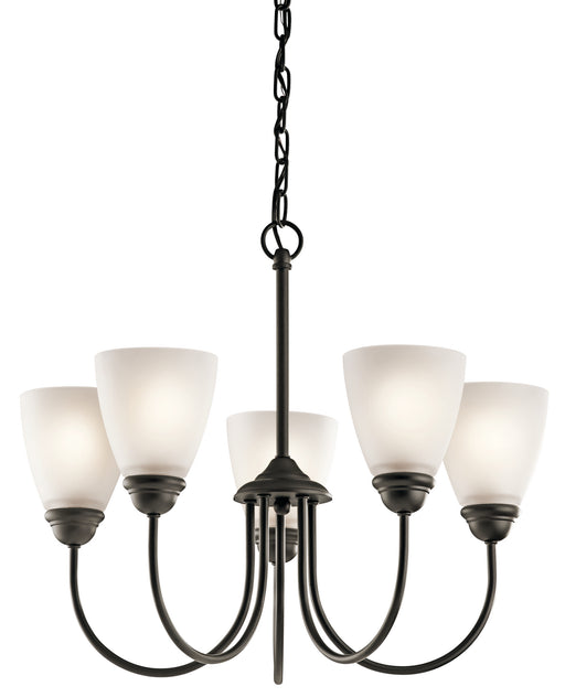 Jolie Chandelier 5-Light in Olde Bronze