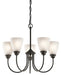 Jolie Chandelier 5-Light in Olde Bronze