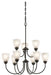 Jolie Chandelier 9-Light in Olde Bronze