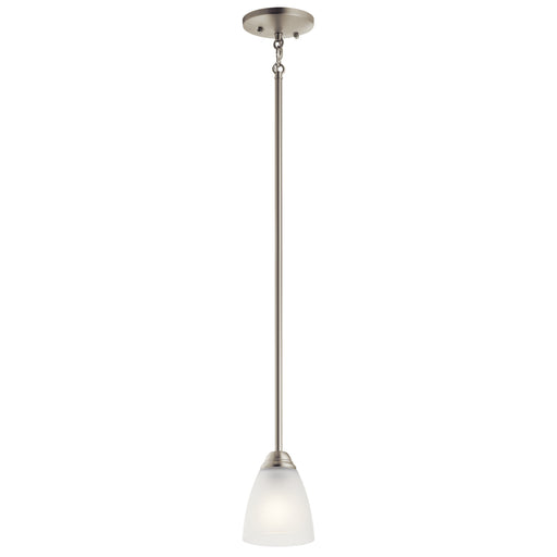 Jolie Mini Pendant 1-Light in Brushed Nickel
