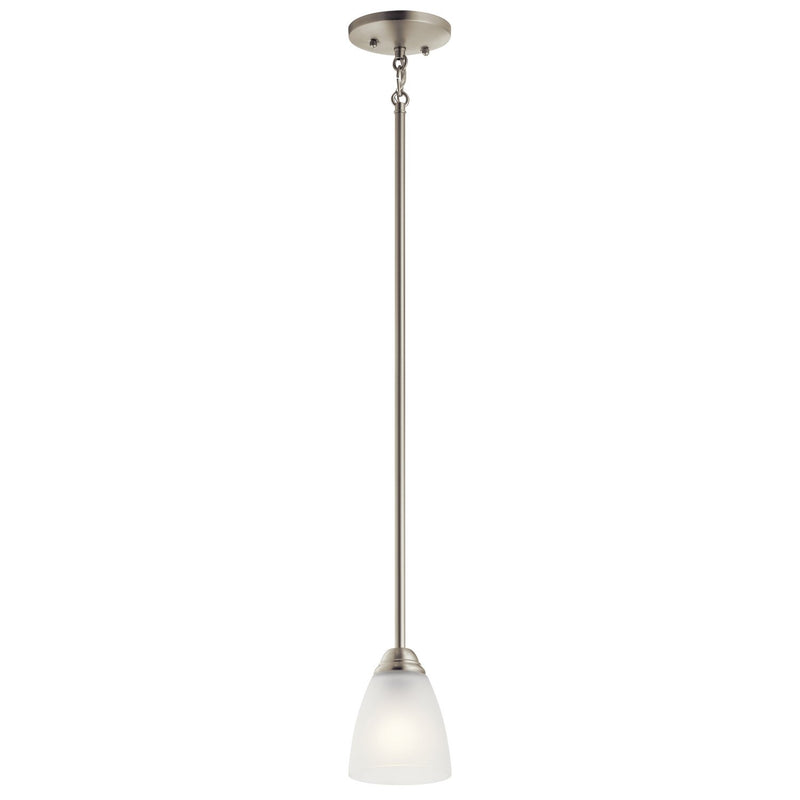 Jolie Mini Pendant in Brushed Nickel