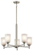 Shailene Chandelier 5-Light in Brushed Nickel