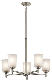 Shailene 5-Light Chandelier in Brushed Nickel