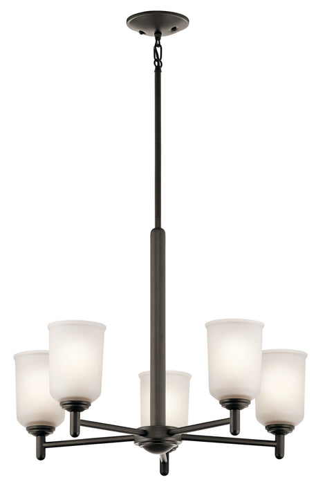 Shailene Chandelier 5-Light in Olde Bronze
