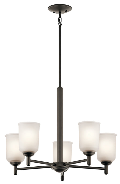 Shailene Chandelier 5-Light in Olde Bronze