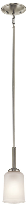 Shailene Mini Pendant 1-Light in Brushed Nickel