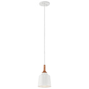 Danika Mini Pendant in White