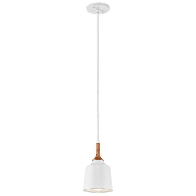Danika Mini Pendant in White