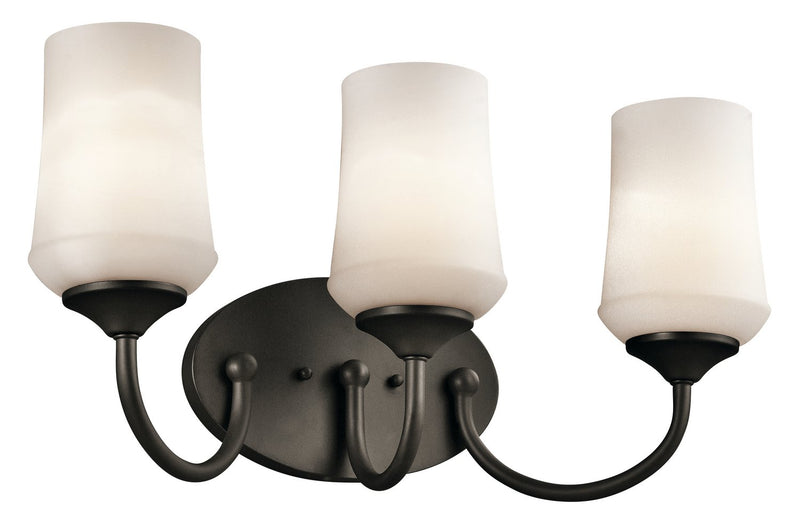Aubrey 3-Light Bath Vanity Light in Olde Bronze